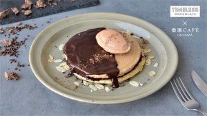 TIMELESS CHOCOLATE×樂園CAFÉ﻿「チョコレートパンケーキ」発売のアイキャッチ画像